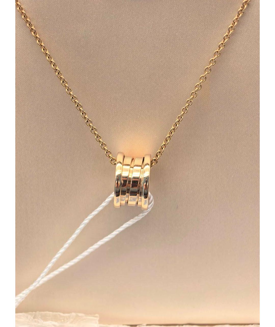 BVLGARI Золотая подвеска из розового золота, фото 3