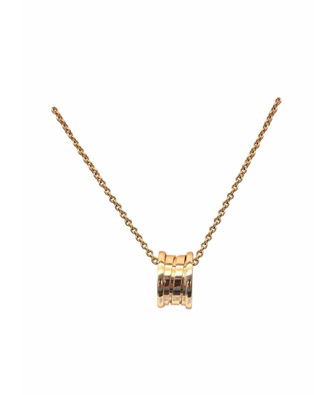 BVLGARI Золотая подвеска из розового золота, фото 1