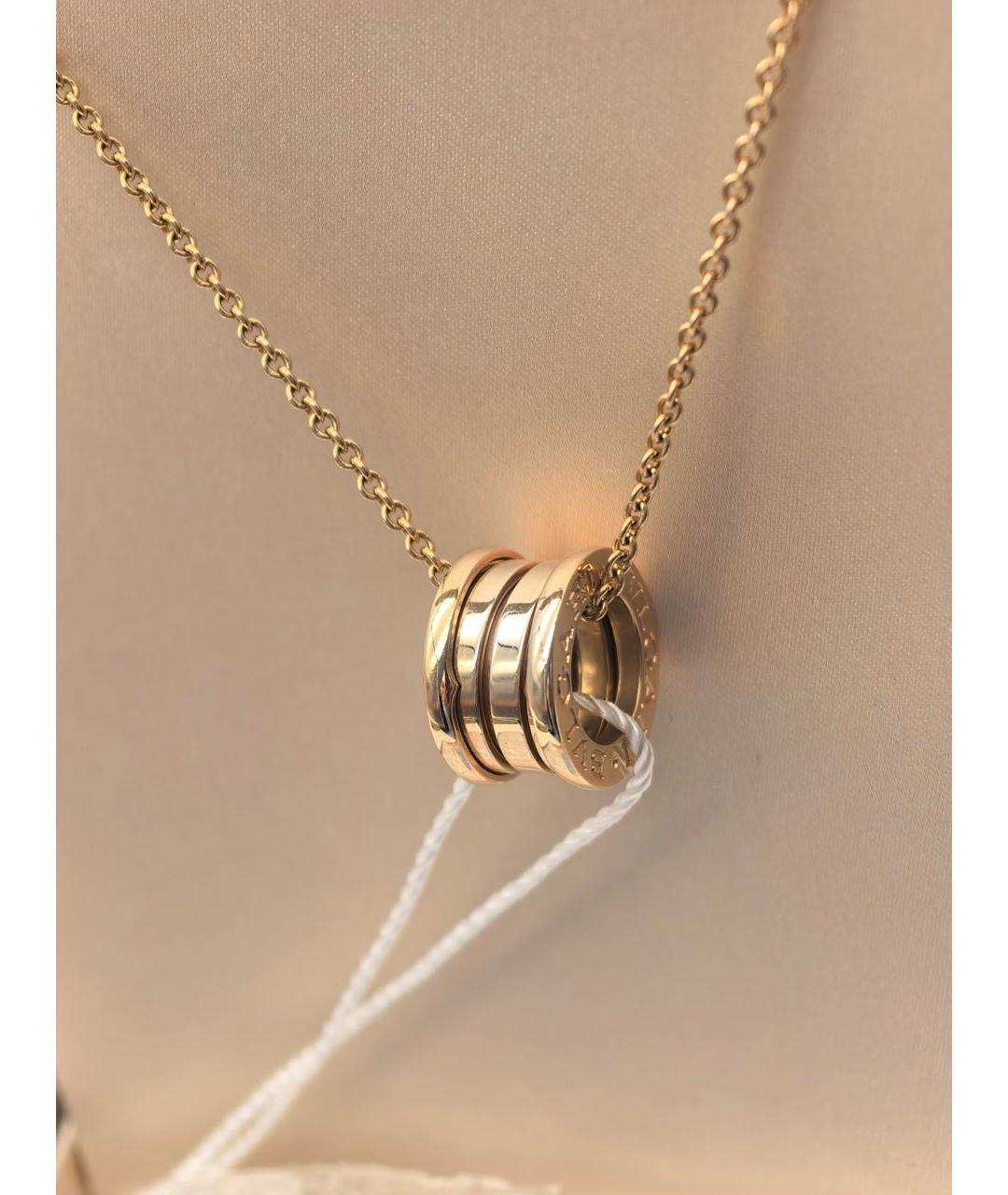 BVLGARI Золотая подвеска из розового золота, фото 2