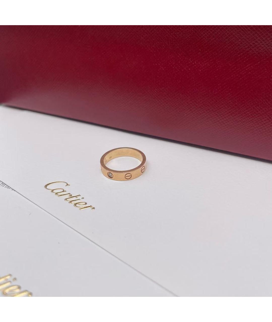 CARTIER Золотое кольцо из розового золота, фото 3