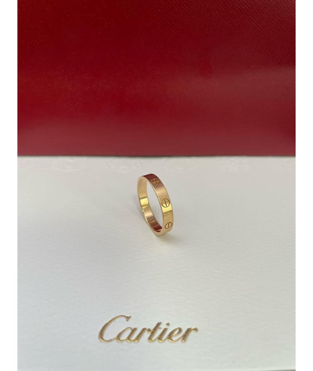 CARTIER Золотое кольцо из розового золота, фото 3