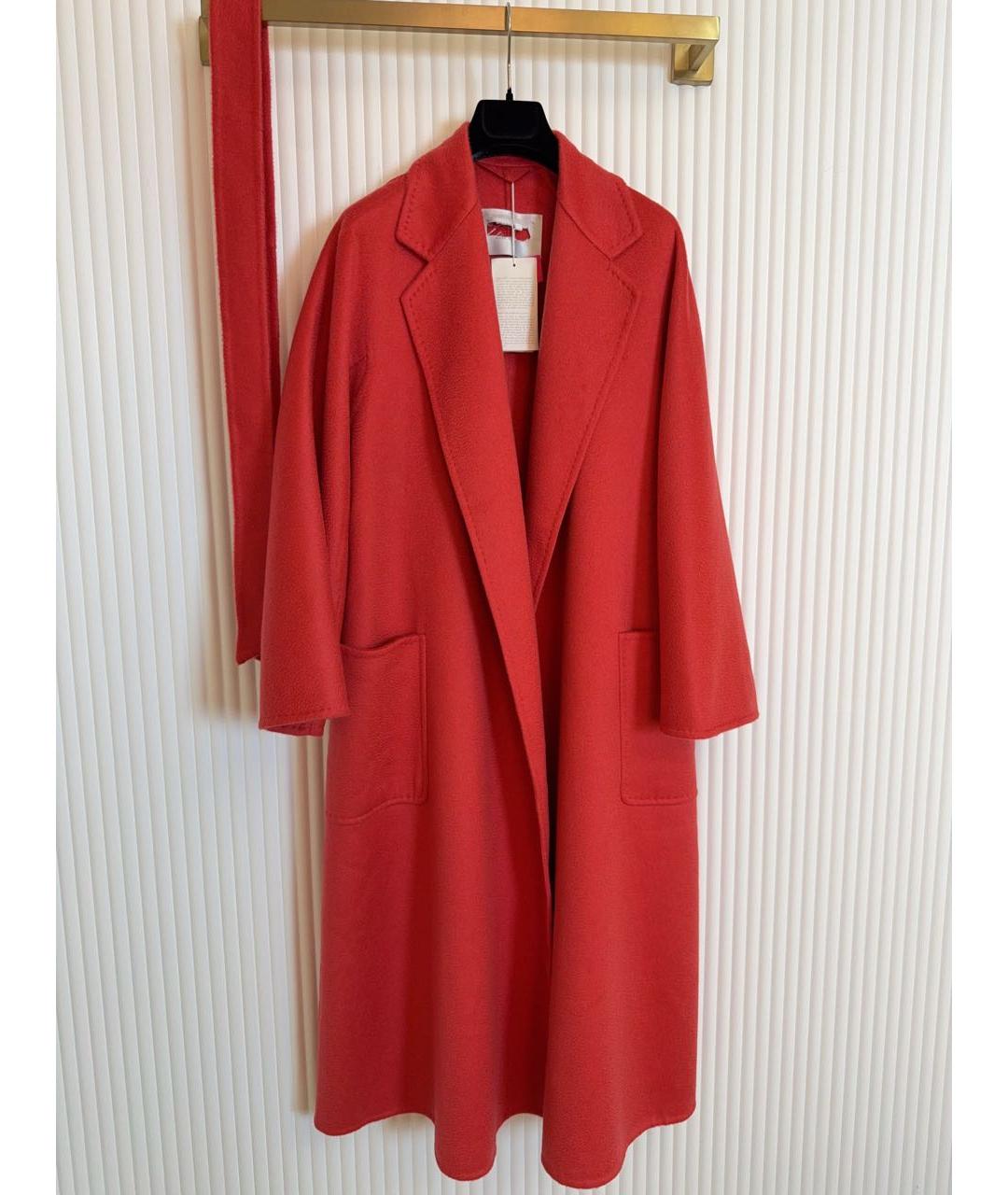 MAX MARA Красное кашемировое пальто, фото 9