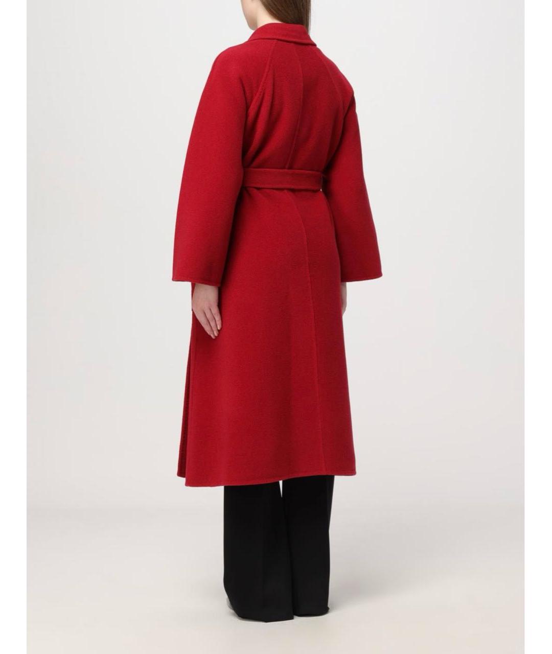 MAX MARA Красное кашемировое пальто, фото 7