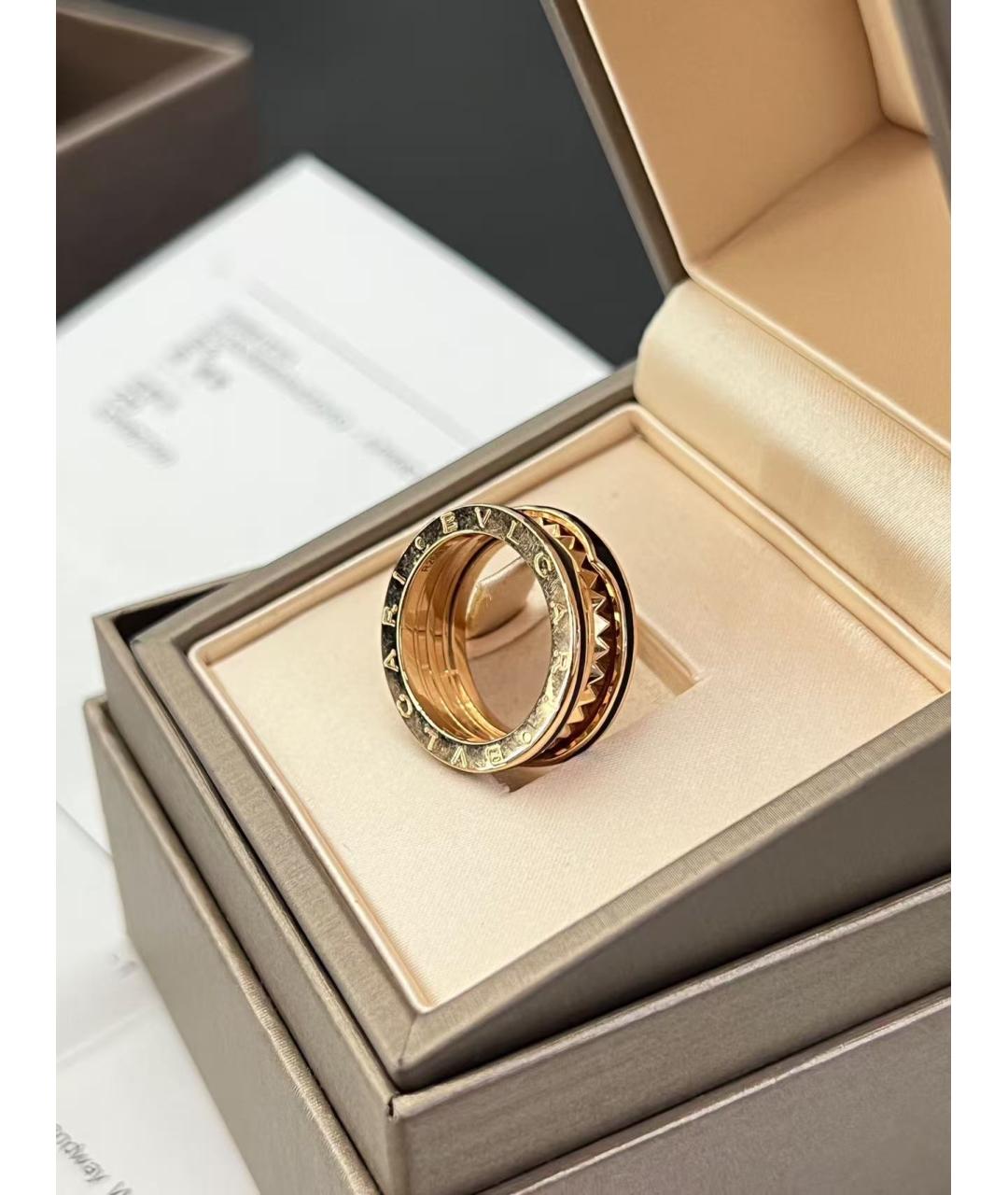 BVLGARI Золотое кольцо из розового золота, фото 4