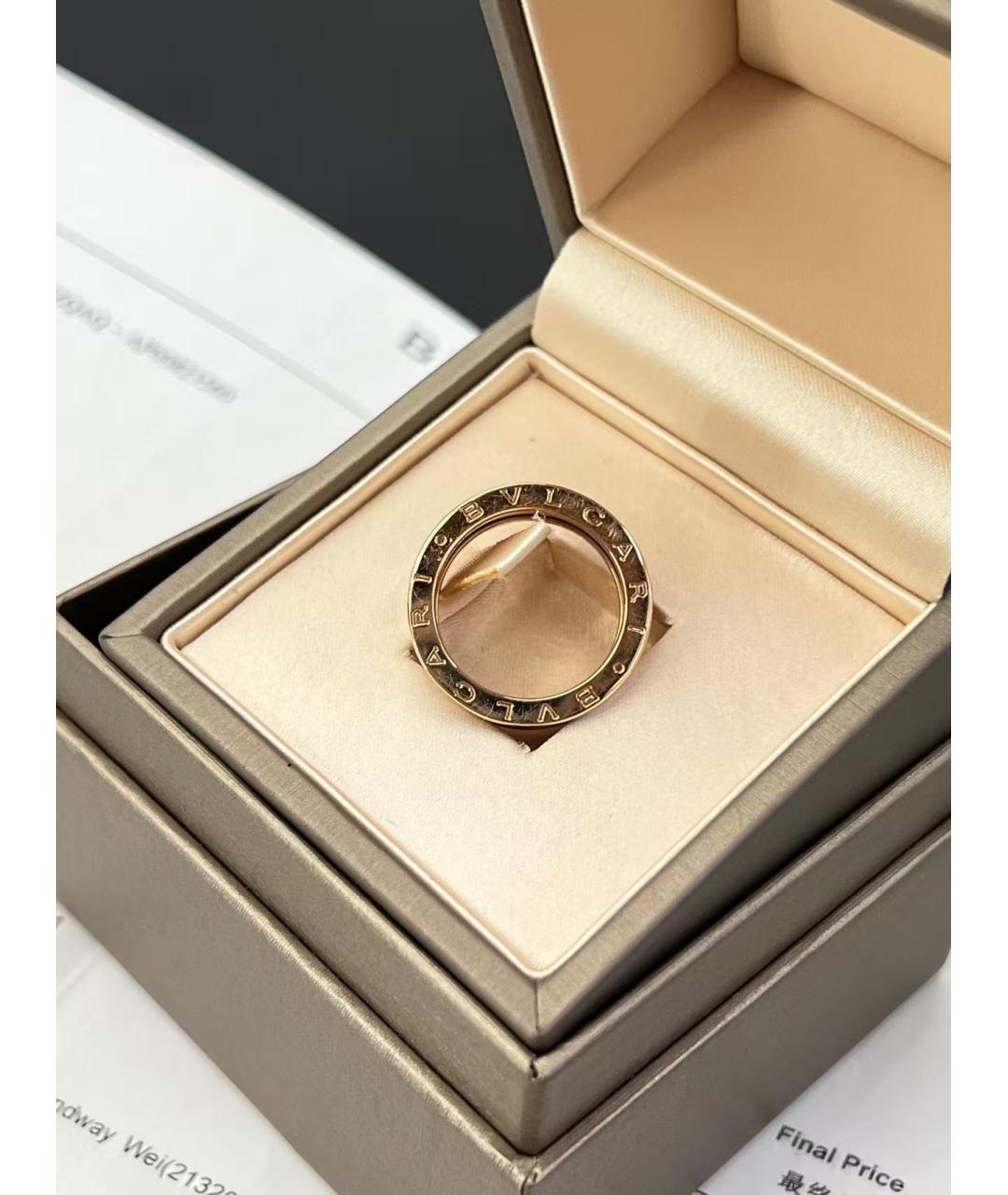 BVLGARI Золотое кольцо из розового золота, фото 2