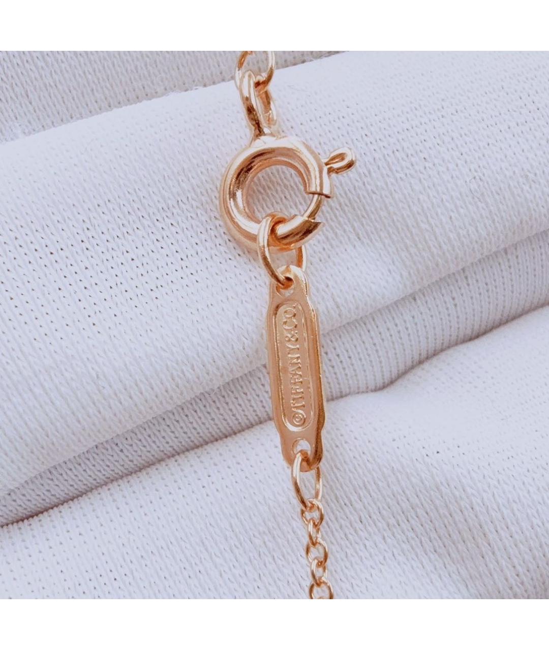 TIFFANY&CO Розовое колье из розового золота, фото 7