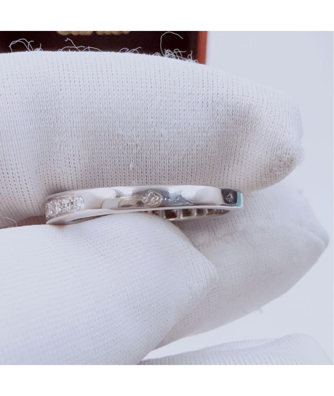 CARTIER Белое платиновое кольцо, фото 6