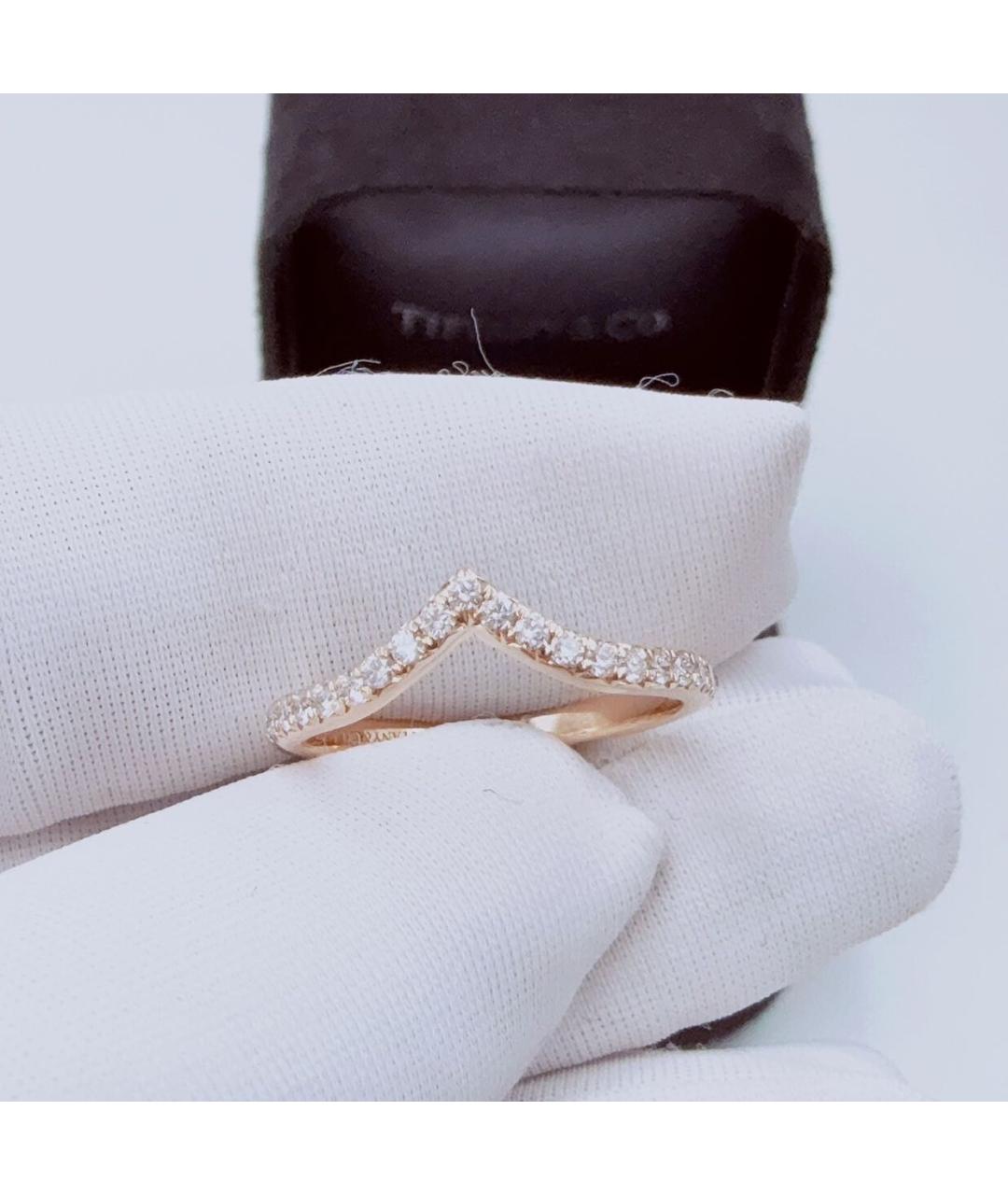 TIFFANY&CO Розовое кольцо из розового золота, фото 5