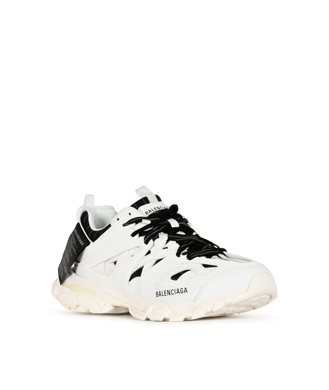 BALENCIAGA Белые низкие кроссовки / кеды, фото 3
