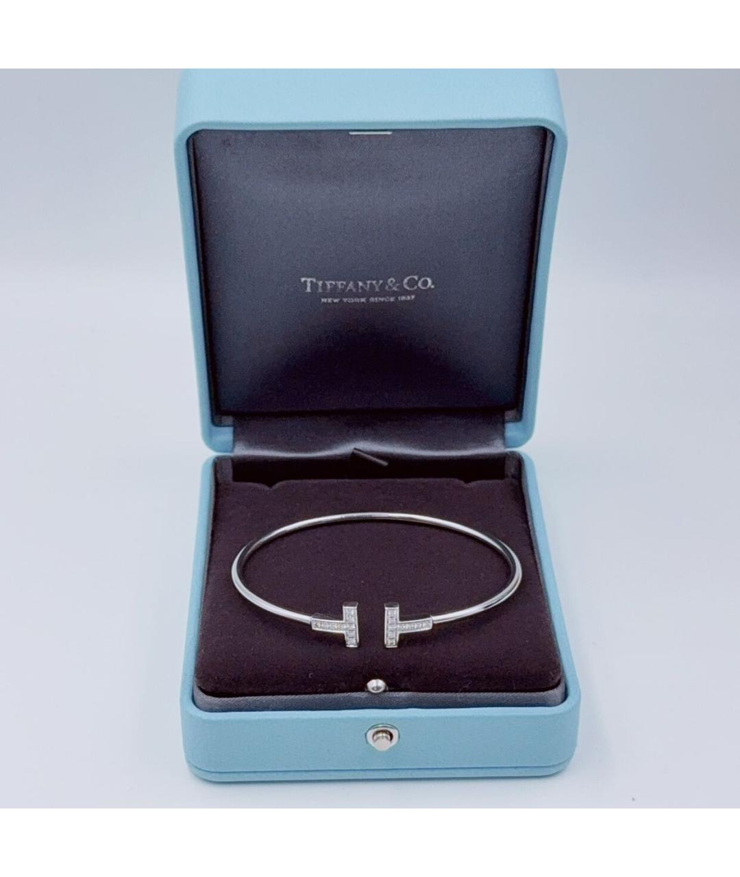 TIFFANY&CO Белый браслет из белого золота, фото 2