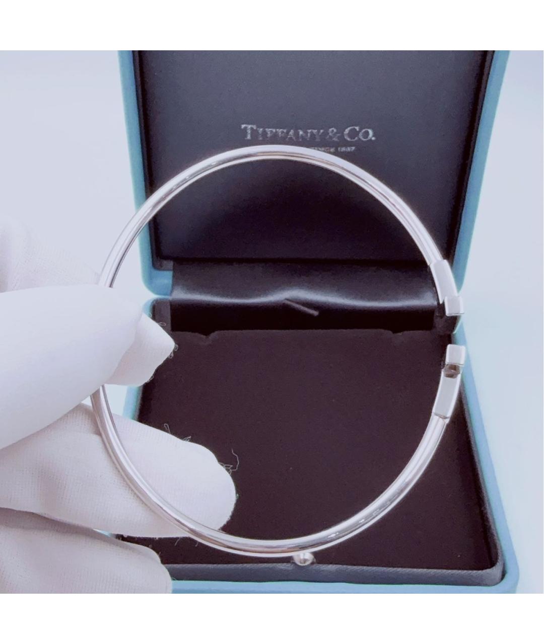 TIFFANY&CO Белый браслет из белого золота, фото 7
