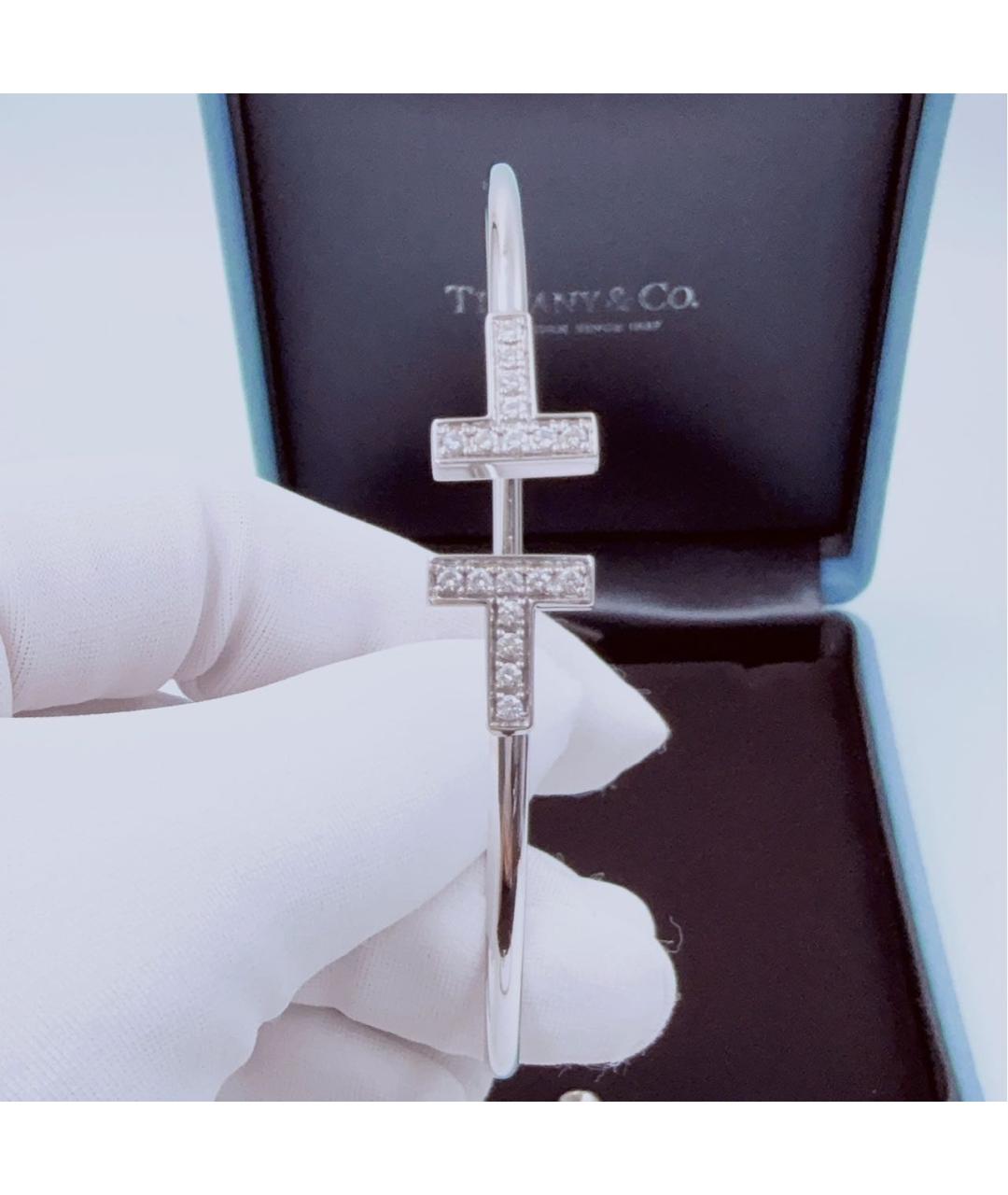 TIFFANY&CO Белый браслет из белого золота, фото 3