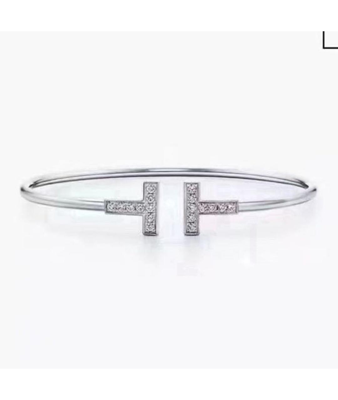 TIFFANY&CO Белый браслет из белого золота, фото 8