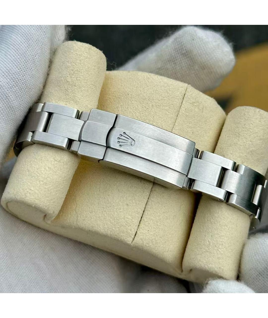 ROLEX Серебряные часы, фото 4