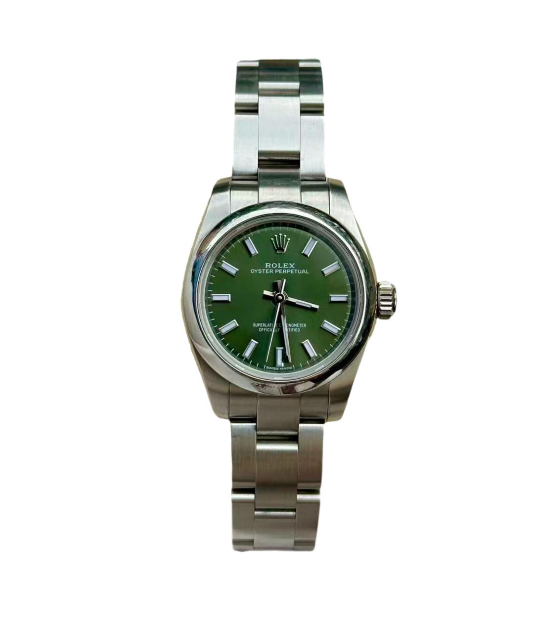 ROLEX Серебряные часы, фото 6