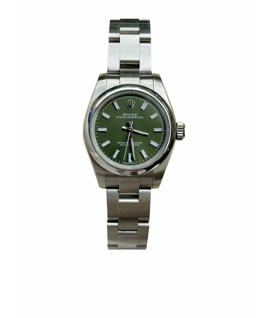 ROLEX Серебряные часы, фото 1