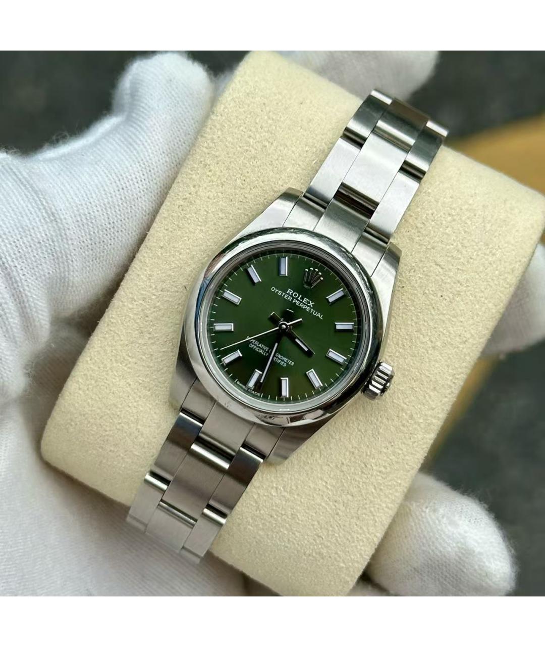 ROLEX Серебряные часы, фото 3