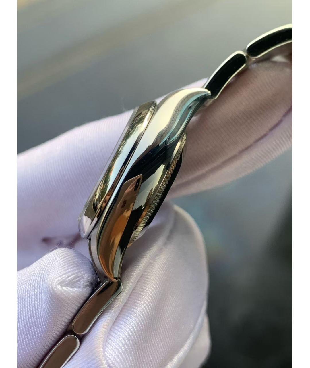 ROLEX Серебряные часы, фото 4