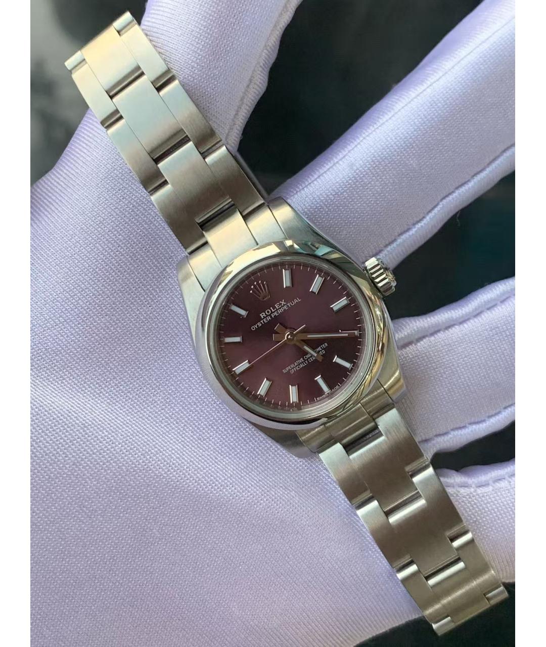 ROLEX Серебряные часы, фото 3