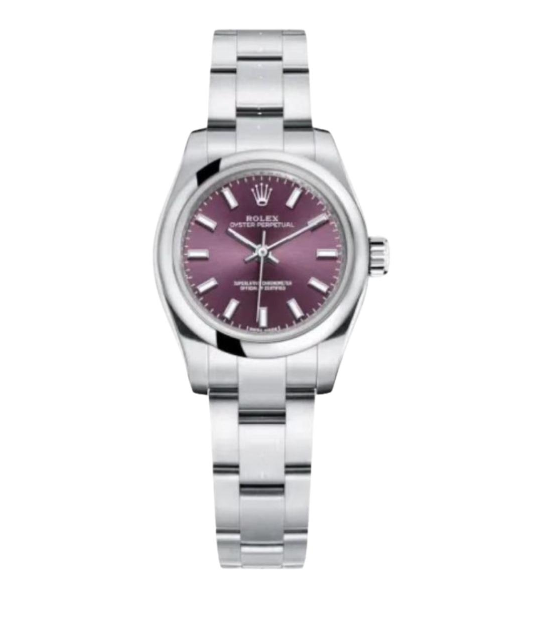 ROLEX Серебряные часы, фото 1