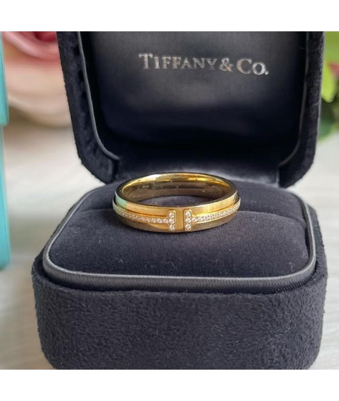 TIFFANY&CO Желтое кольцо из желтого золота, фото 5