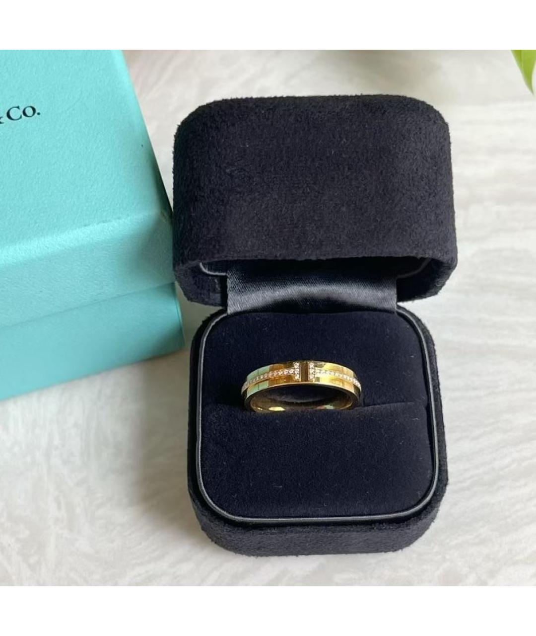 TIFFANY&CO Желтое кольцо из желтого золота, фото 2