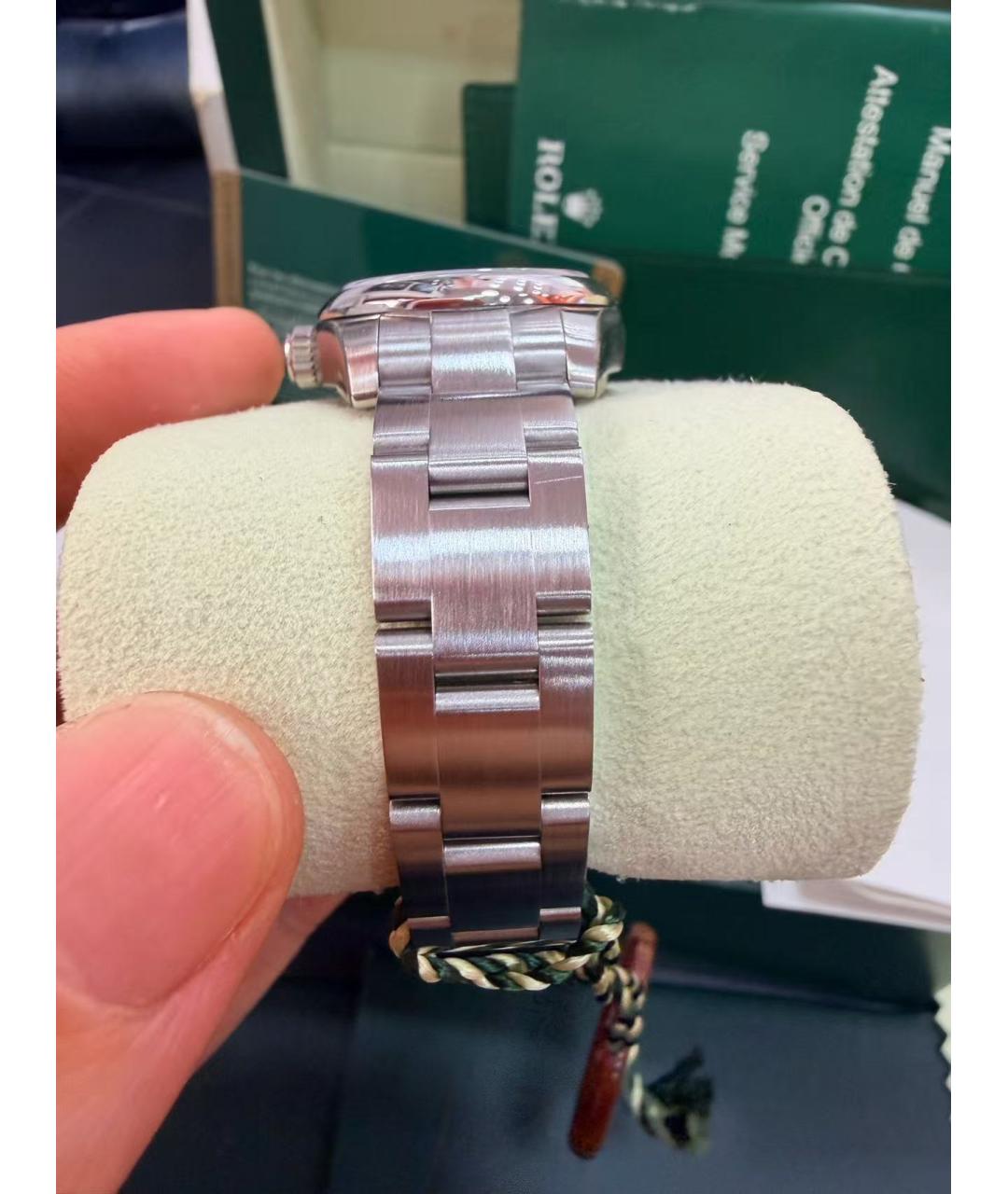 ROLEX Серебряные часы, фото 3