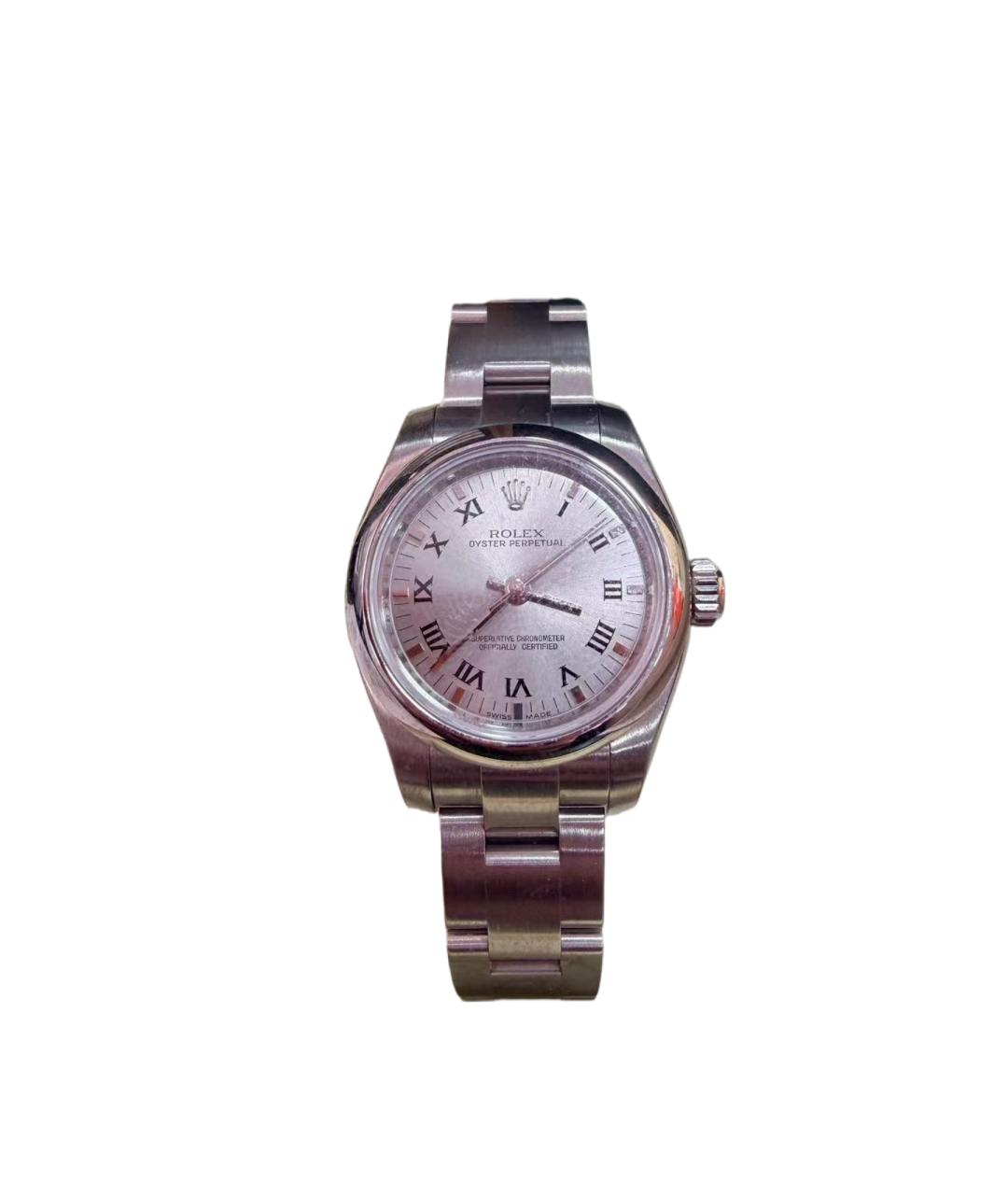 ROLEX Серебряные часы, фото 5