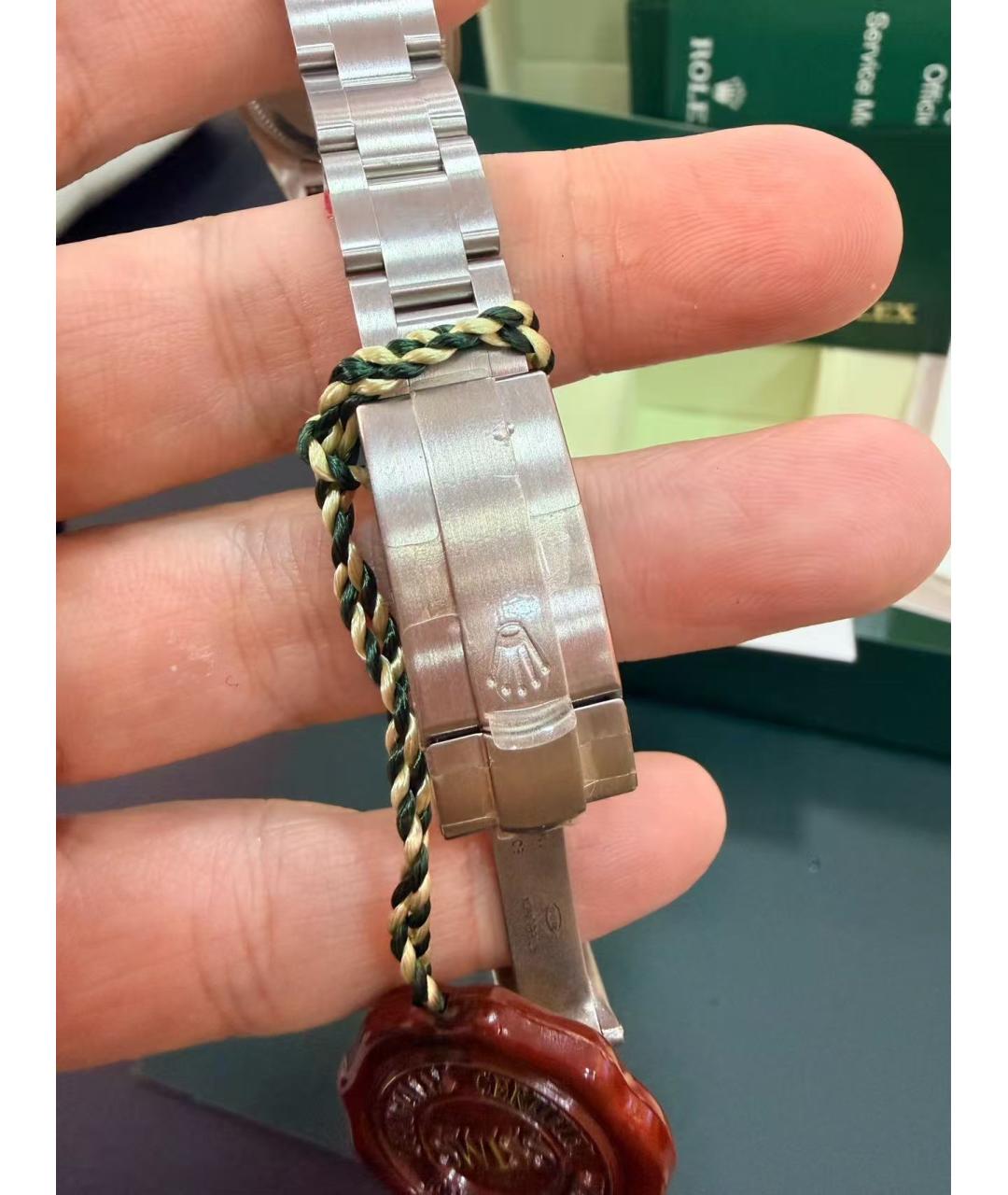 ROLEX Серебряные часы, фото 4