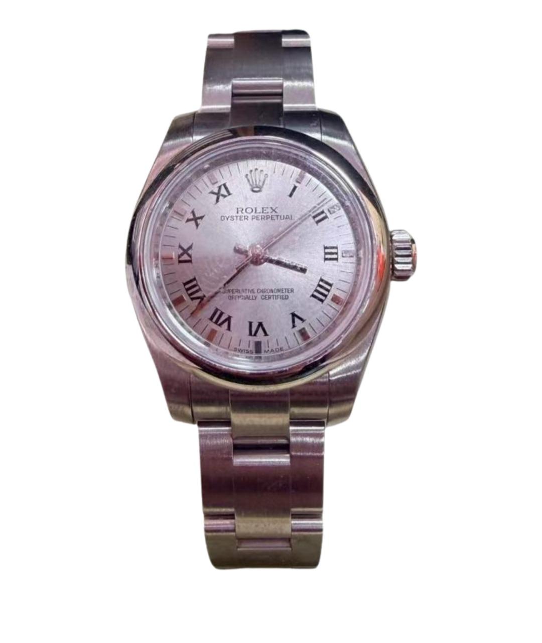 ROLEX Серебряные часы, фото 1