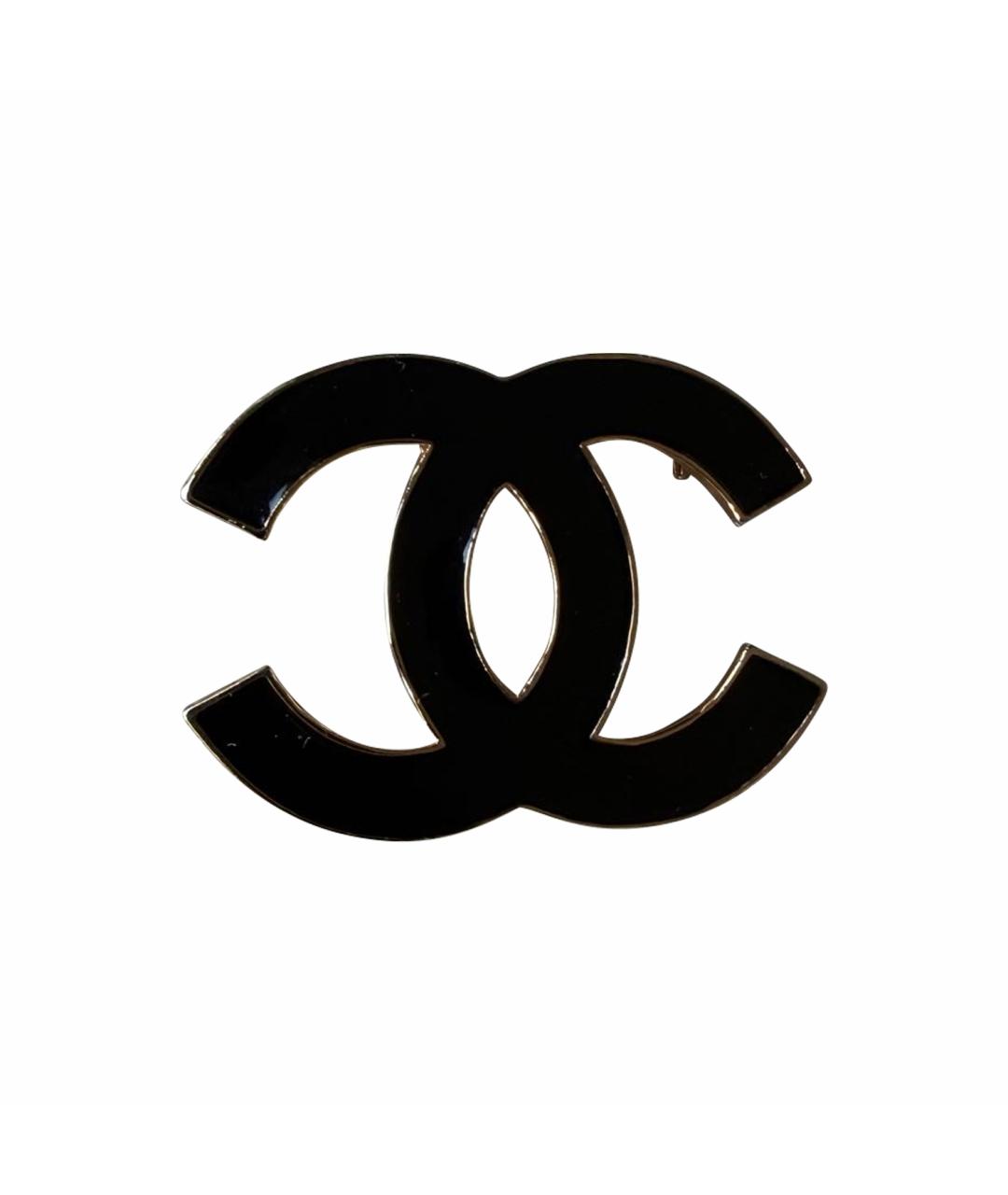 CHANEL Черная булавка / брошь, фото 1