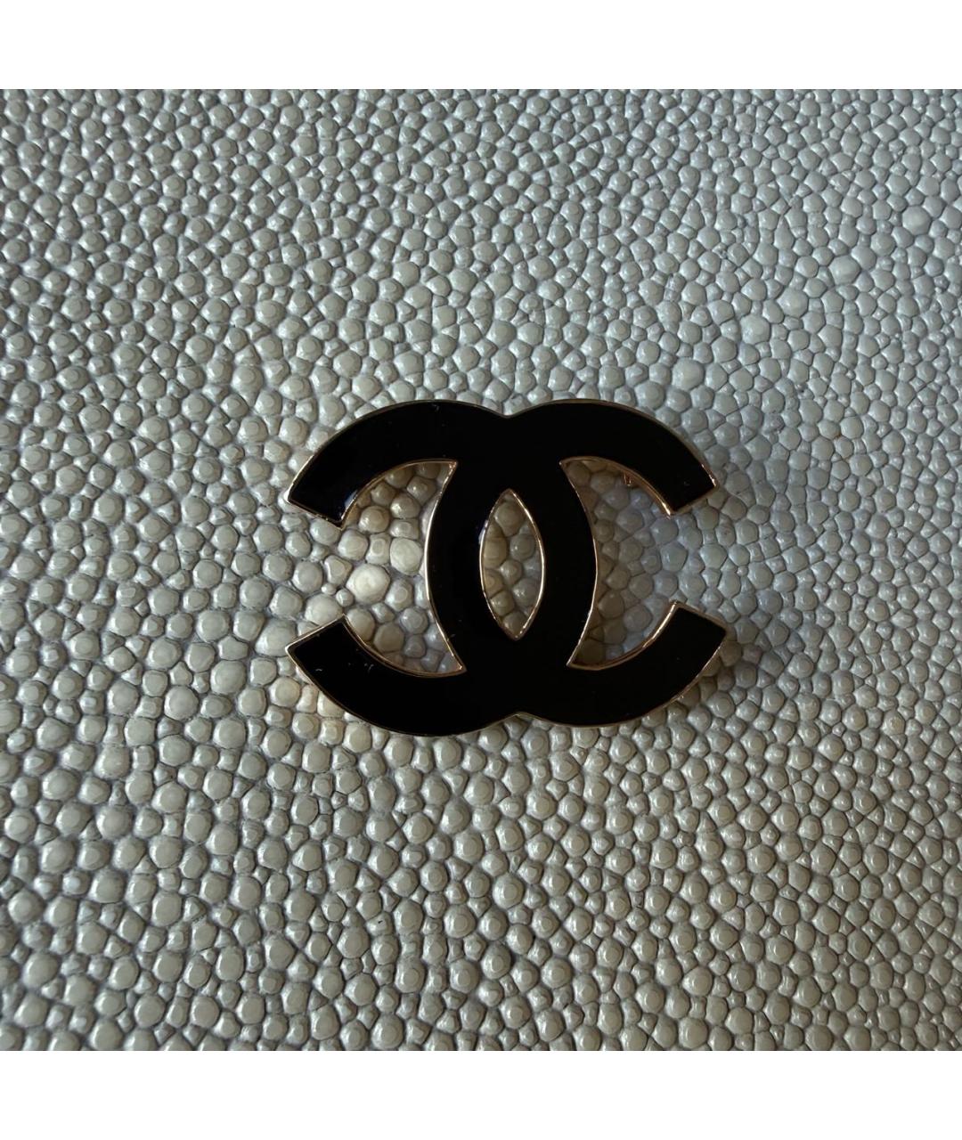 CHANEL Черная булавка / брошь, фото 5