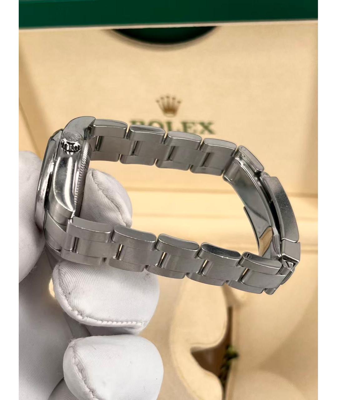 ROLEX Серебряные часы, фото 4