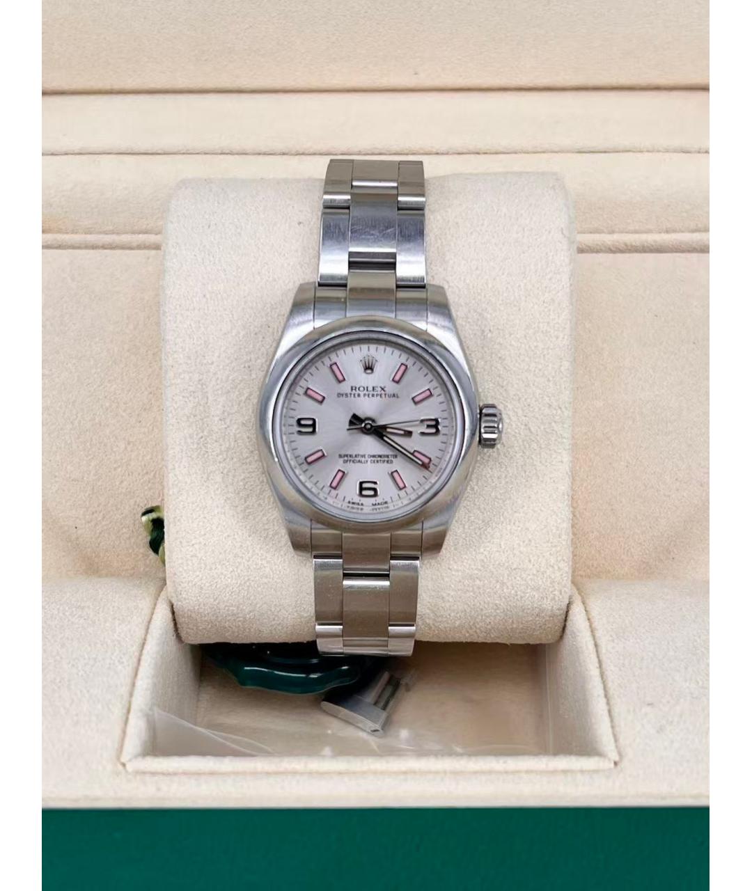 ROLEX Серебряные часы, фото 2