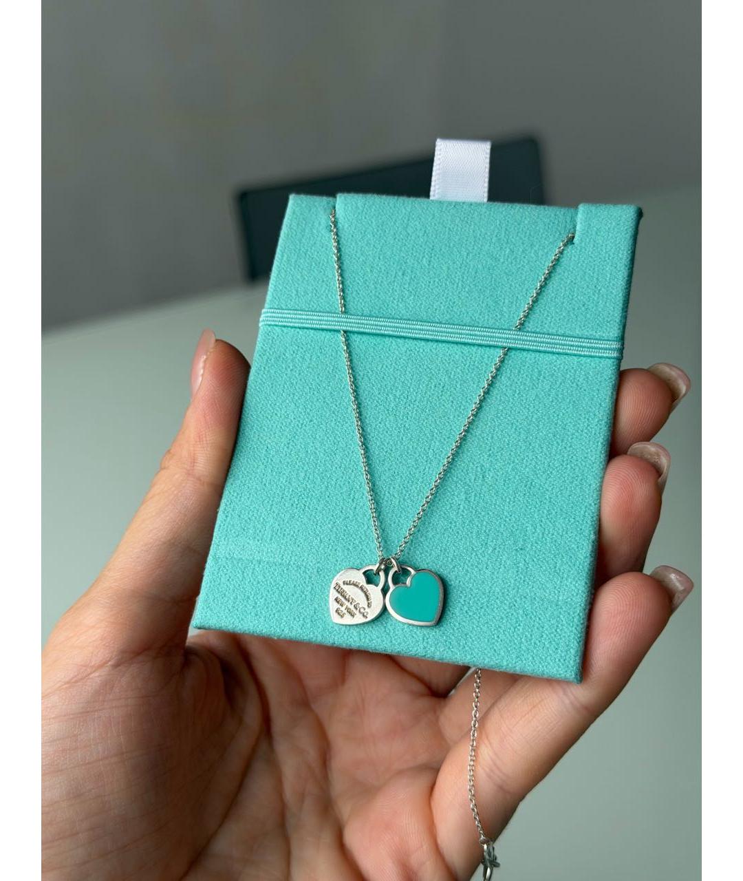 TIFFANY&CO Серебряная серебряная подвеска, фото 5