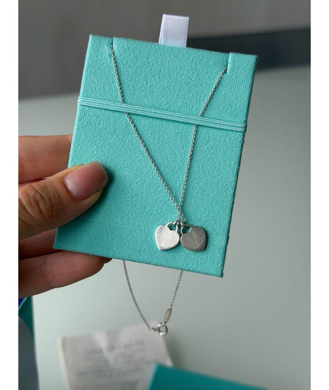 TIFFANY&CO Серебряная серебряная подвеска, фото 4