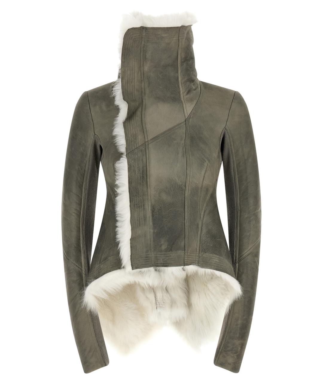 RICK OWENS Мульти кожаная куртка, фото 1