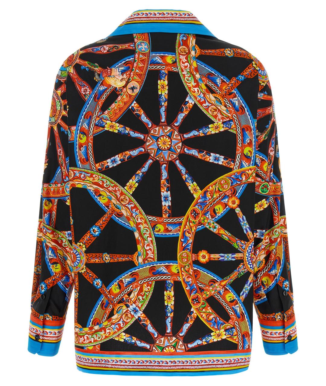 DOLCE&GABBANA Мульти хлопковая рубашка, фото 2