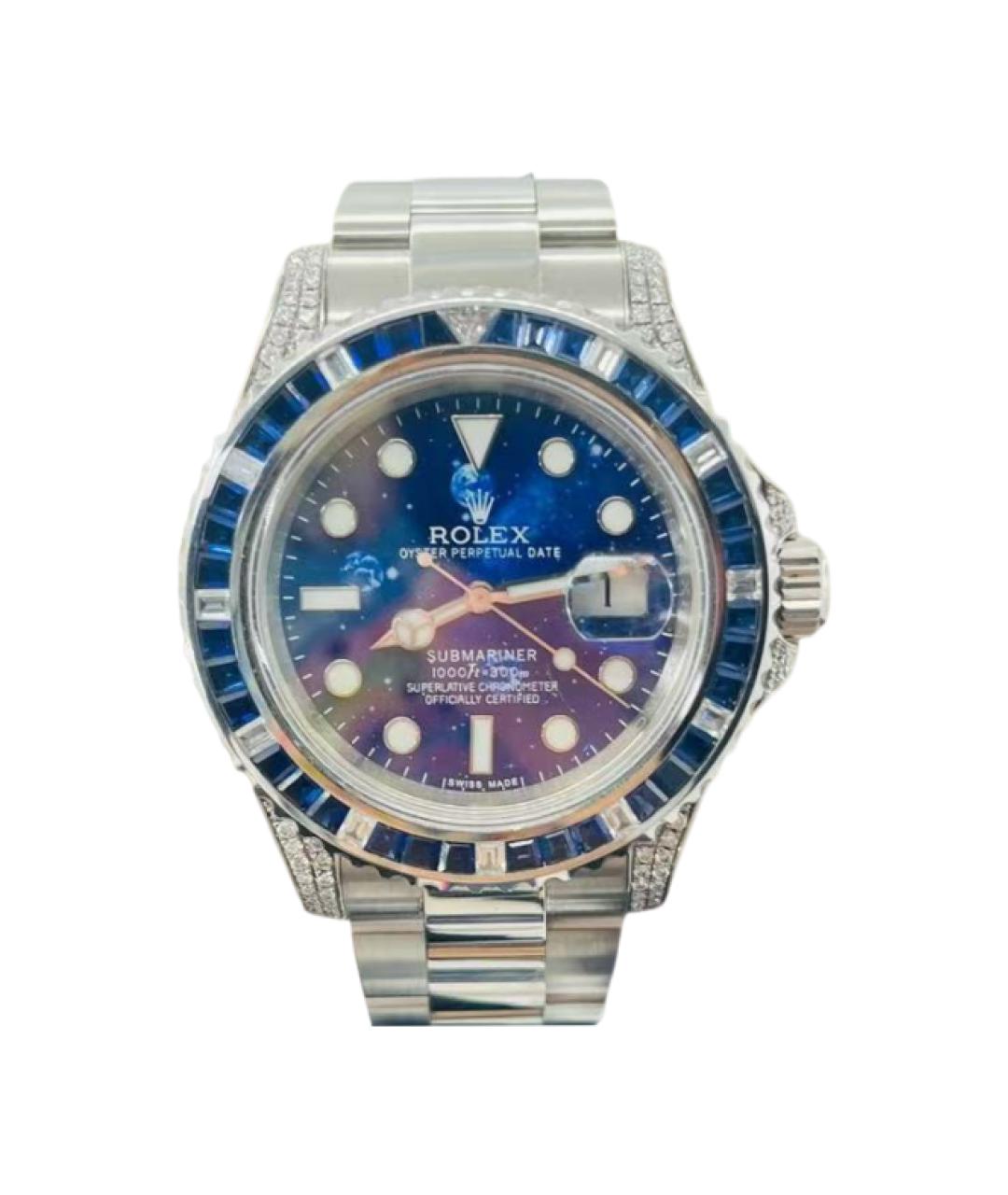 ROLEX Серебряные часы, фото 5