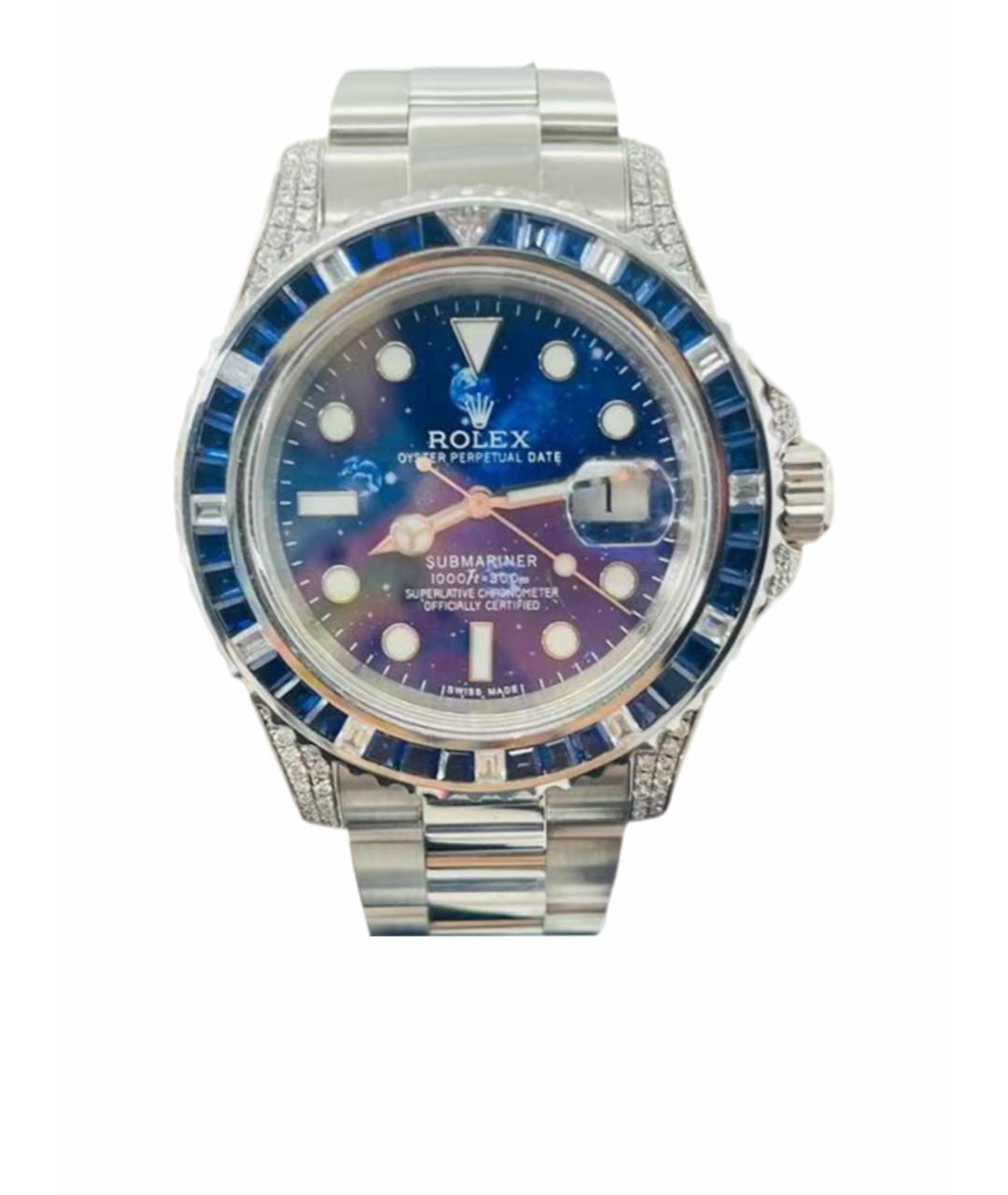 ROLEX Серебряные часы, фото 1