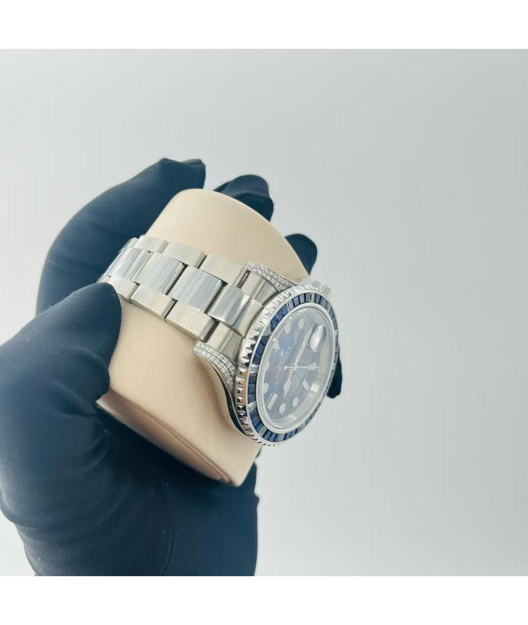ROLEX Серебряные часы, фото 4