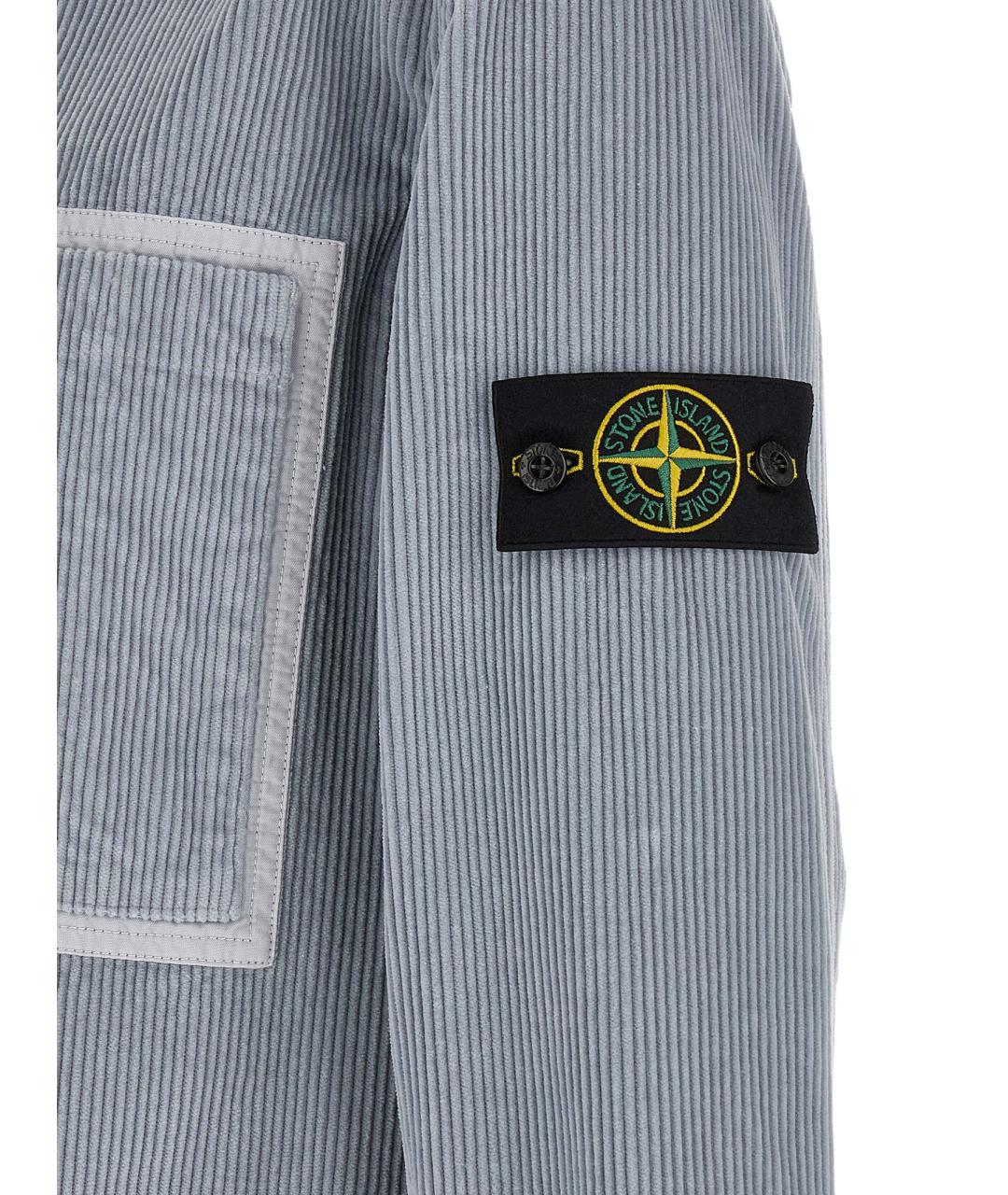 STONE ISLAND Серая куртка, фото 5