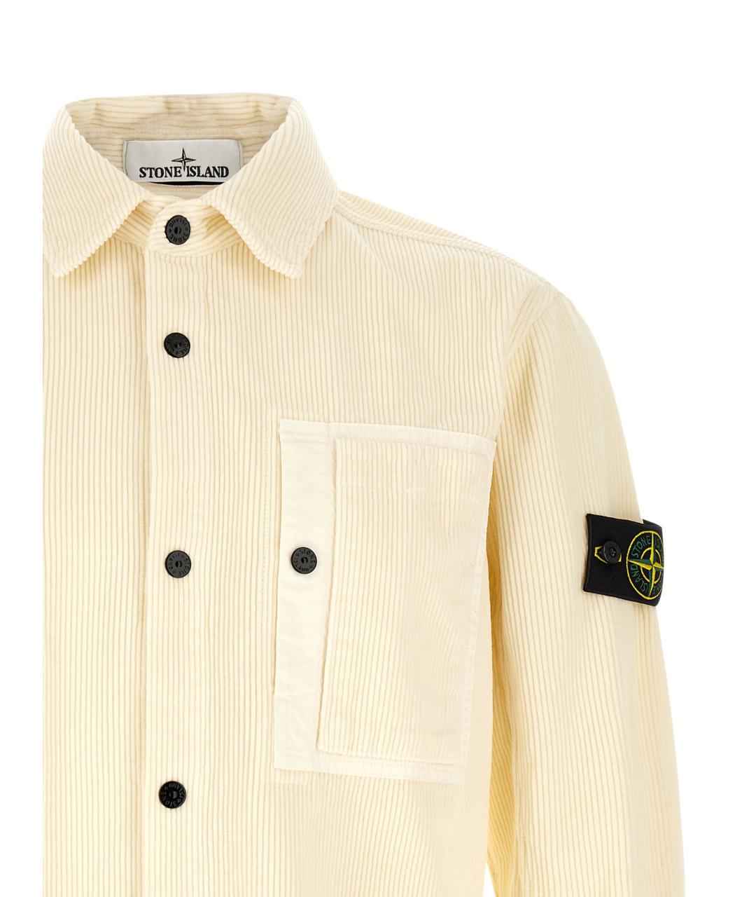 STONE ISLAND Бежевая куртка, фото 3