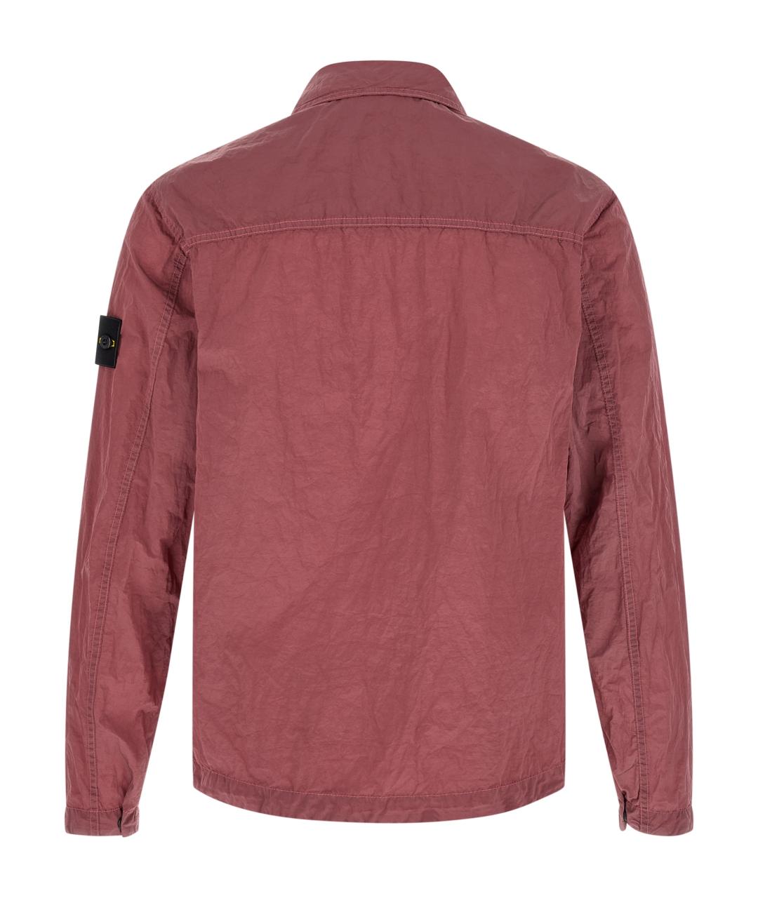 STONE ISLAND Розовая полиамидовая куртка, фото 2