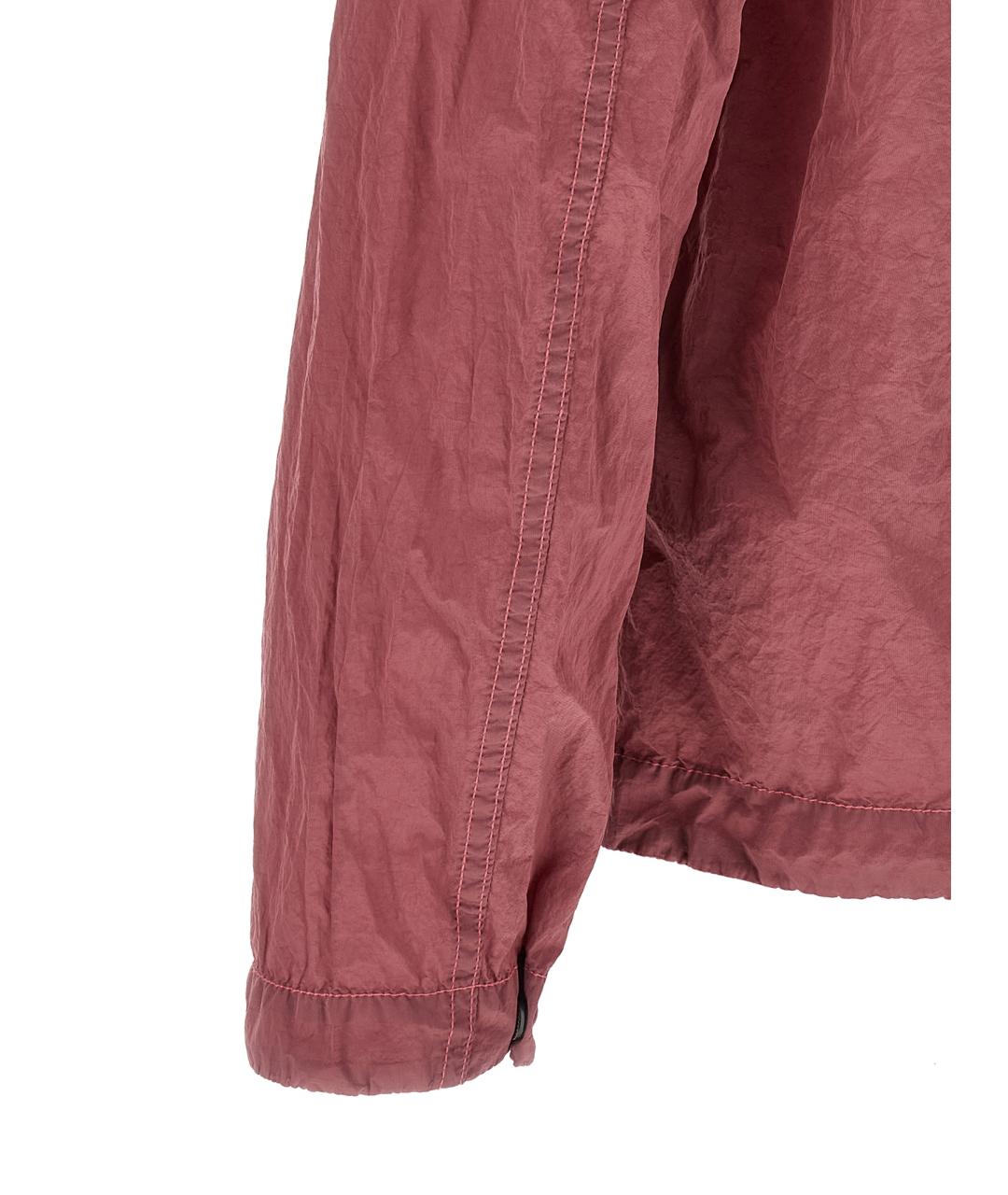 STONE ISLAND Розовая полиамидовая куртка, фото 4