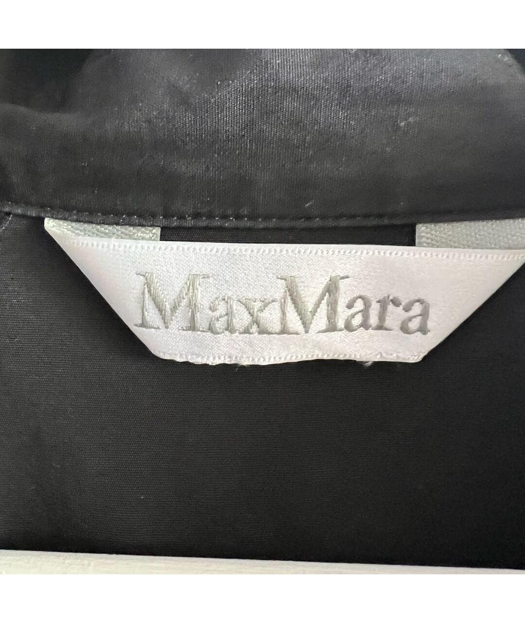 MAX MARA Черное хлопковое повседневное платье, фото 3
