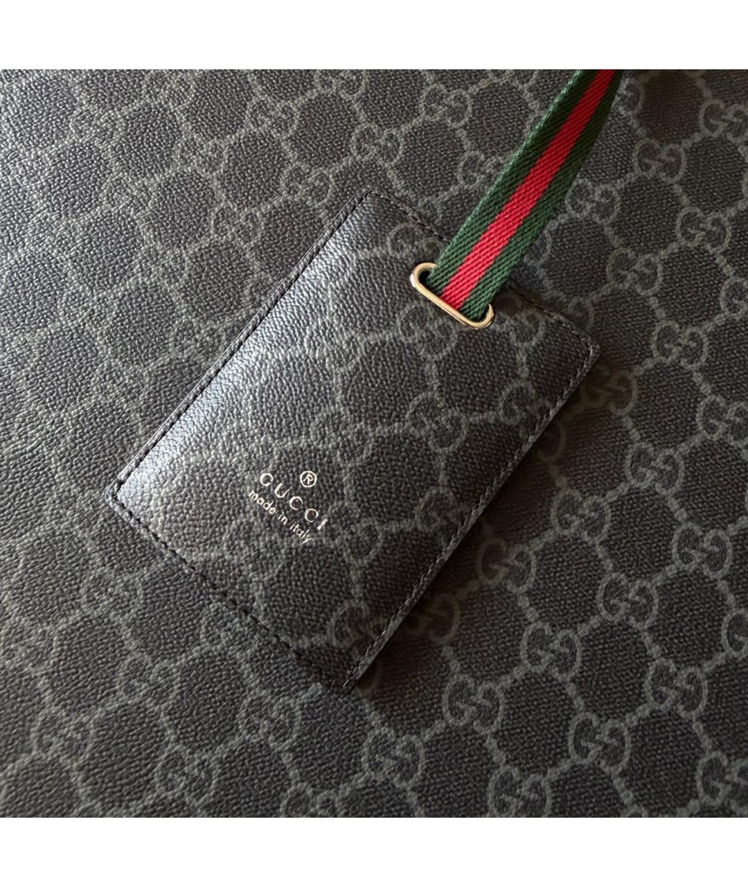 GUCCI Черный чемодан, фото 7