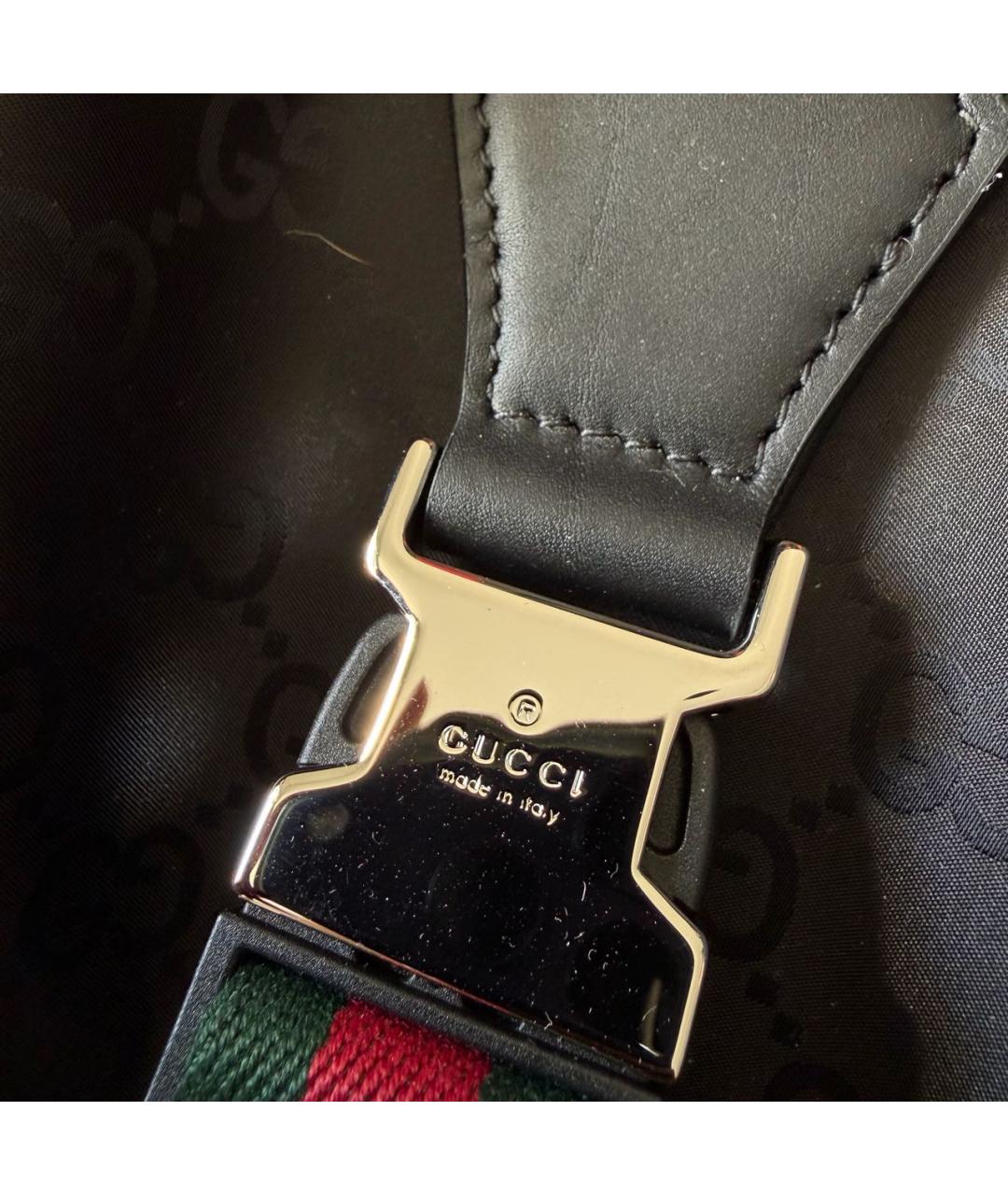 GUCCI Черный чемодан, фото 5