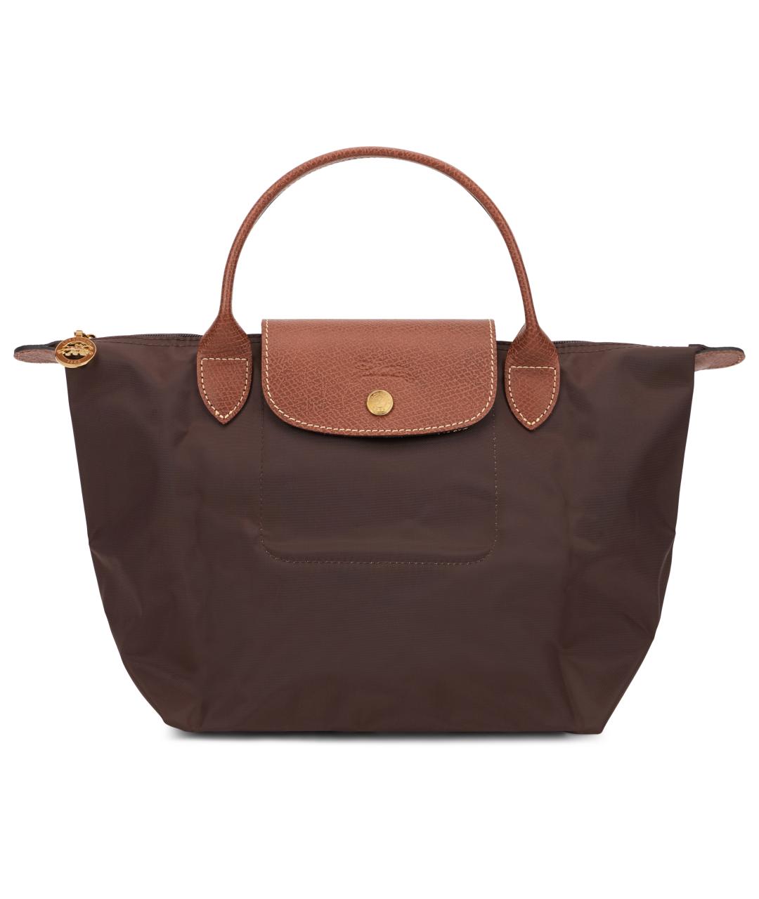 LONGCHAMP Коричневая нейлоновая сумка тоут, фото 2