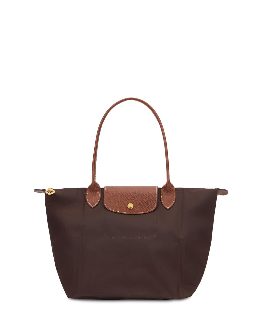 LONGCHAMP Коричневая нейлоновая сумка тоут, фото 1